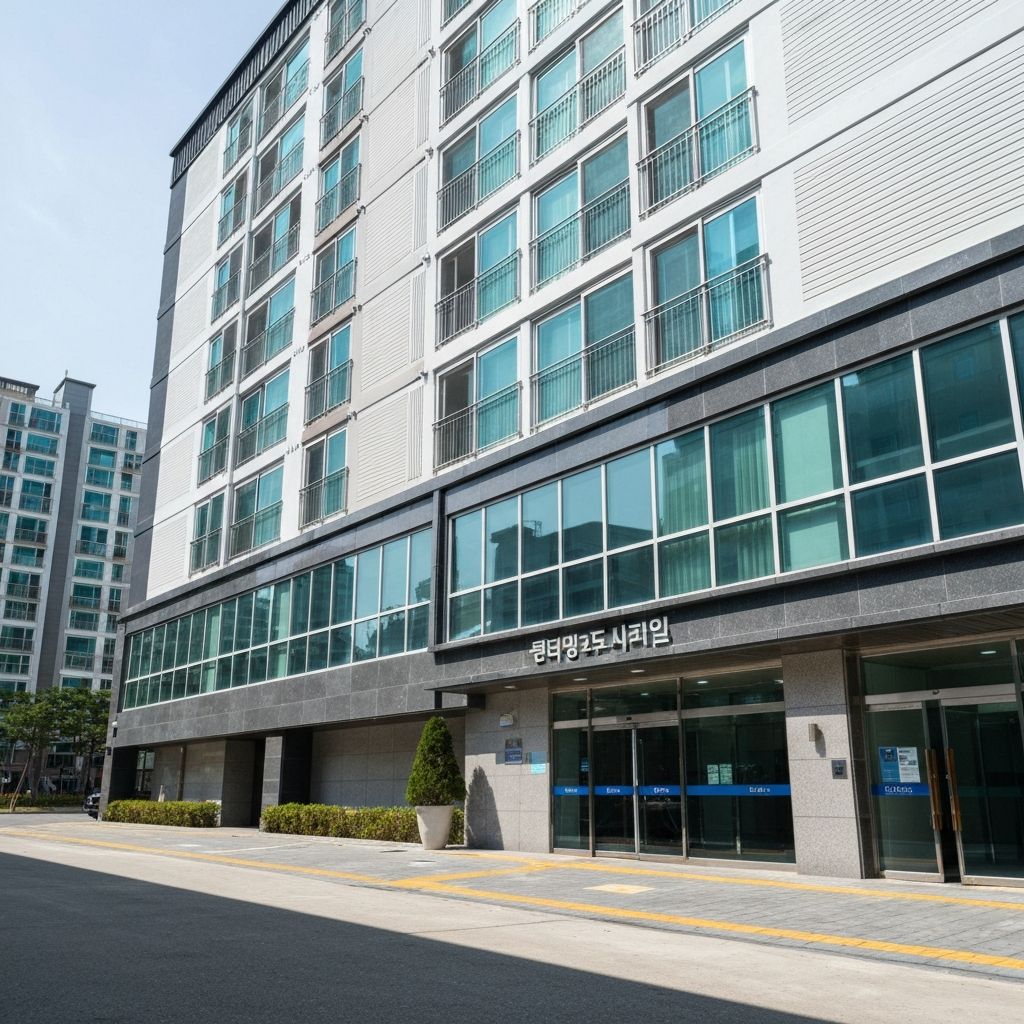 상가 건물 청소